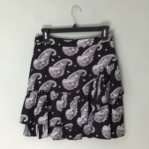 Ted Baker Lane Paisley Print Mini Skirt.